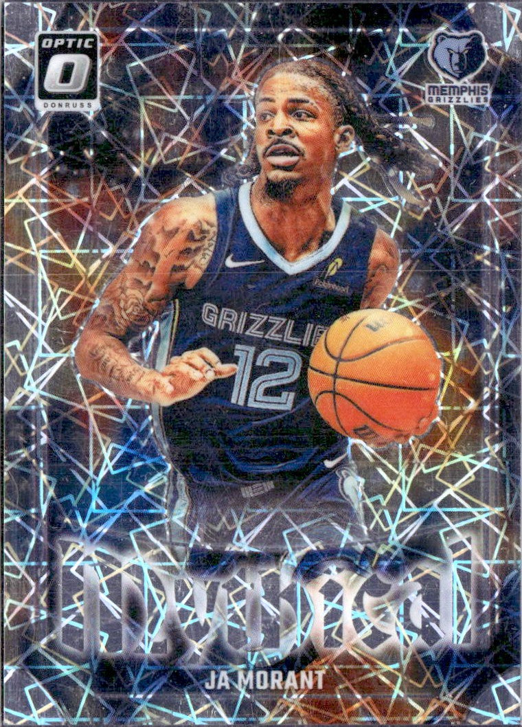 Ja Morant 2024-25 Donruss Optic Mythical Case Hit SSP #11-1