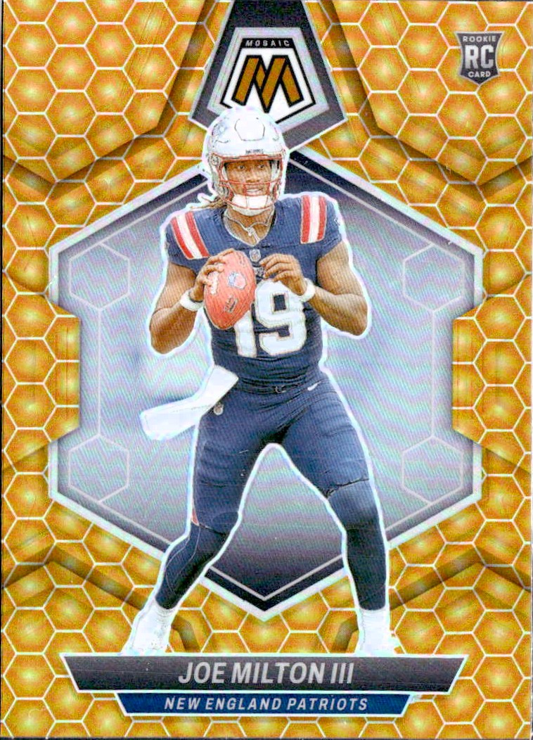 Joe Milton III RC 2024 Panini Mosaic Honeycomb Prizm Rookie SSP #397