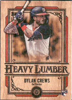Dylan Crews RC 2025 Topps Heavy Lumber Rookie SSP-1