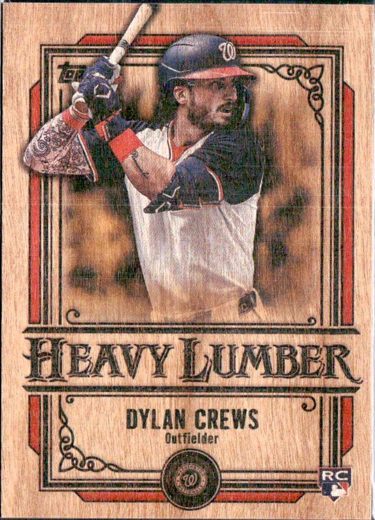 Dylan Crews RC 2025 Topps Heavy Lumber Rookie SSP-1