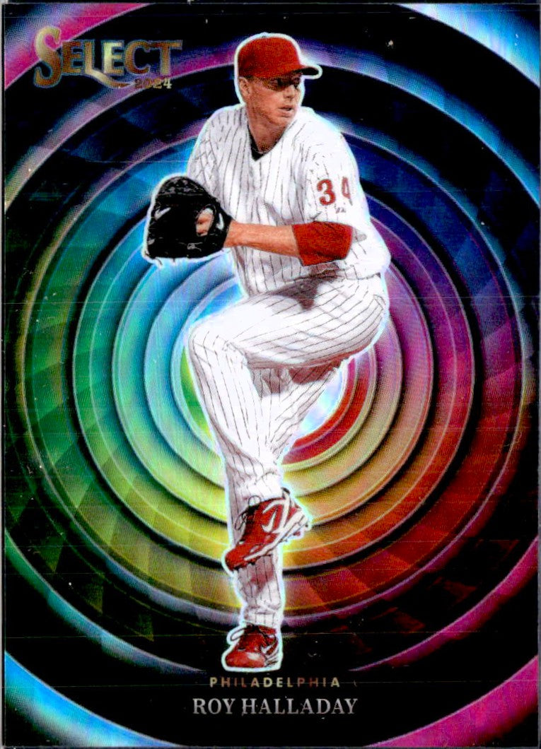 Roy Halladay 2024 Panini Select Color Wheel Case Hit SSP #10-1