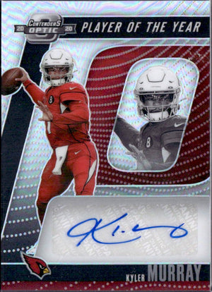 Kyler Murray 2020 Contenders Optic Player Of The Year Auto SP 6/25