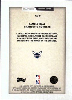 Lamelo Ball 2025-26 Topps Chrome Glass Canvas SSP-2