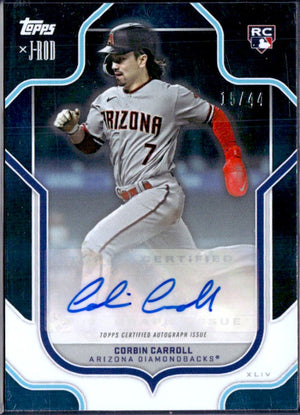 Julio Rodriguez RC 2023 Topps X Julio Rodriguez Rookie Auto SP 15/44