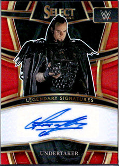 Undertaker 2023 Panini Select WWE Legendary Auto SP 14/60-1