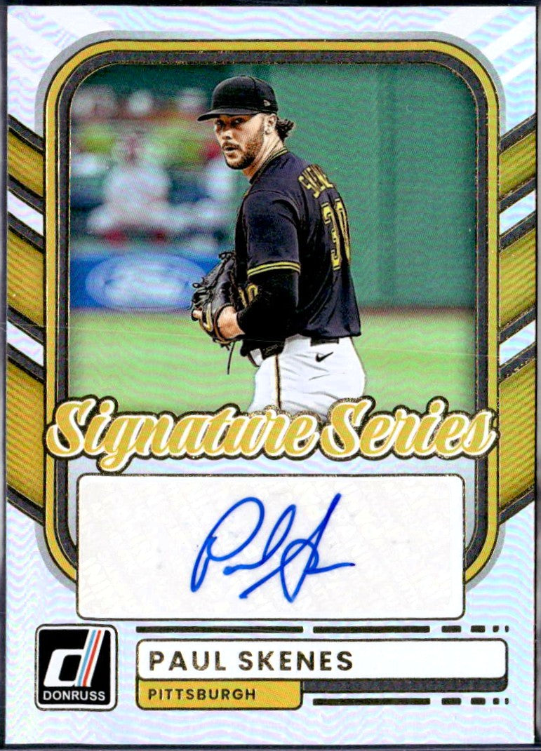 Paul Skenes 2026 Donruss Signature Series Auto-1