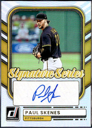 Paul Skenes 2026 Donruss Signature Series Auto