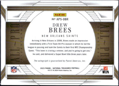 Drew Brees 2023 National Treasures All Pro Auto SP 16/99-2