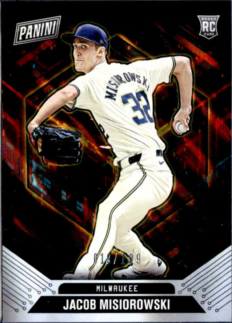 Jacob Misiorowski RC 2025 Panini Cyber Monday Rookie SP 19/199-1