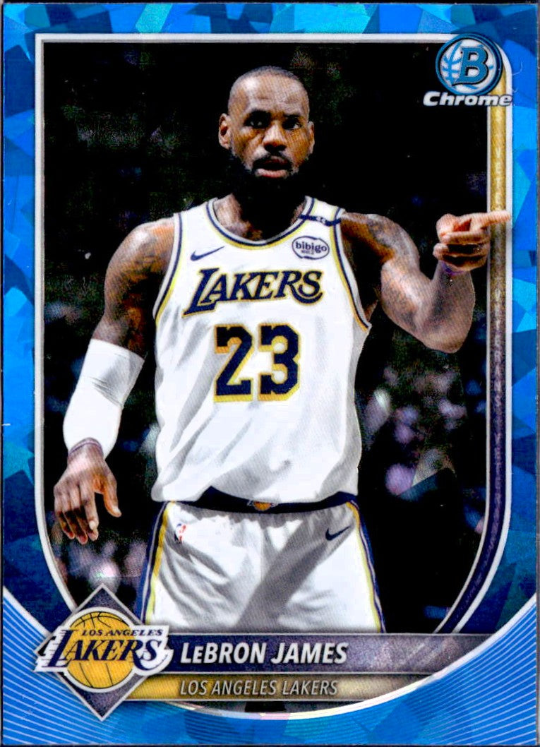 Lebron James 2025-26 Bowman Chrome Sapphire Edition-1