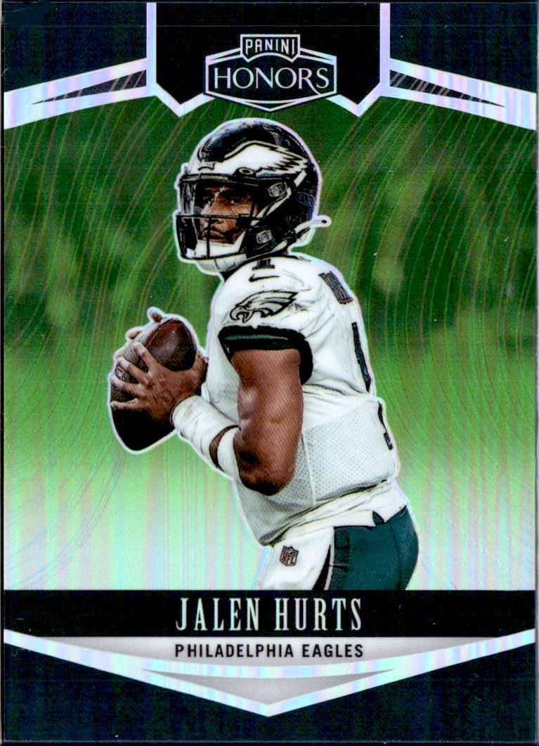 Jalen Hurts 2022 Panini Honors Green SP 3/25-1