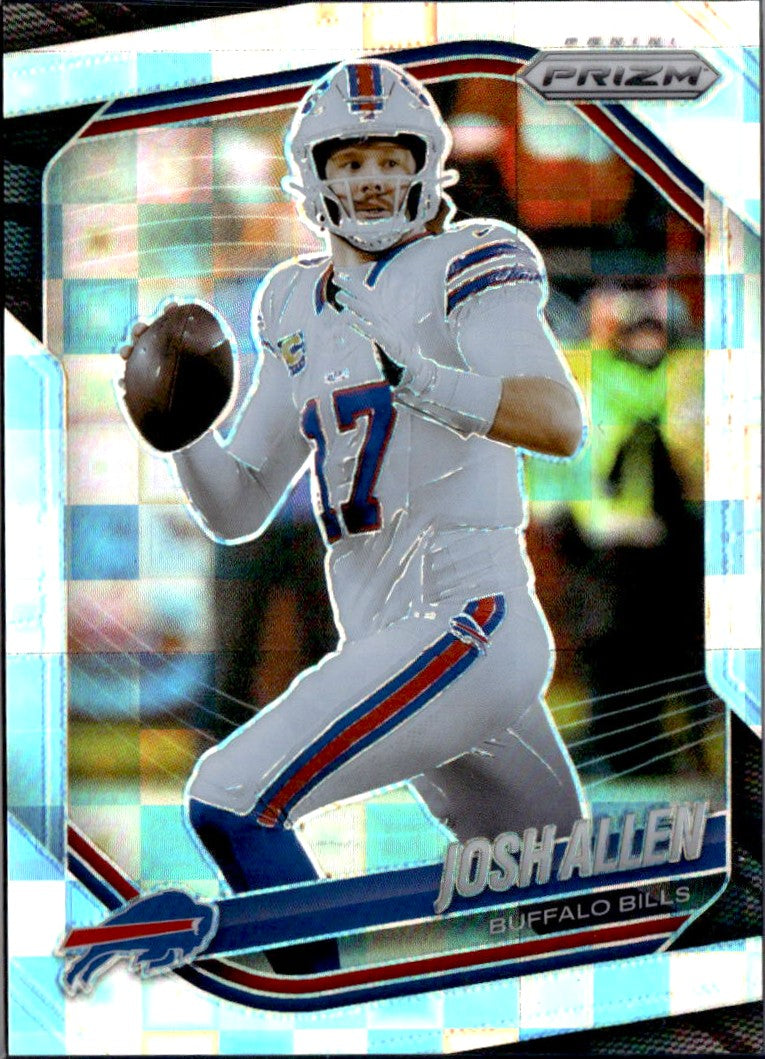 Josh Allen 2025 Panini Prizm Silver Pandora SP 44/400