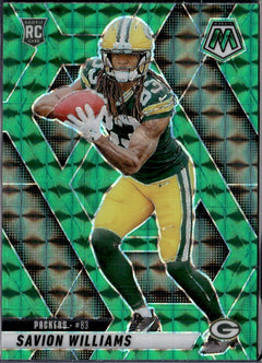 Savion Williams RC 2025 Panini Mosaic Green Rookie #303-1
