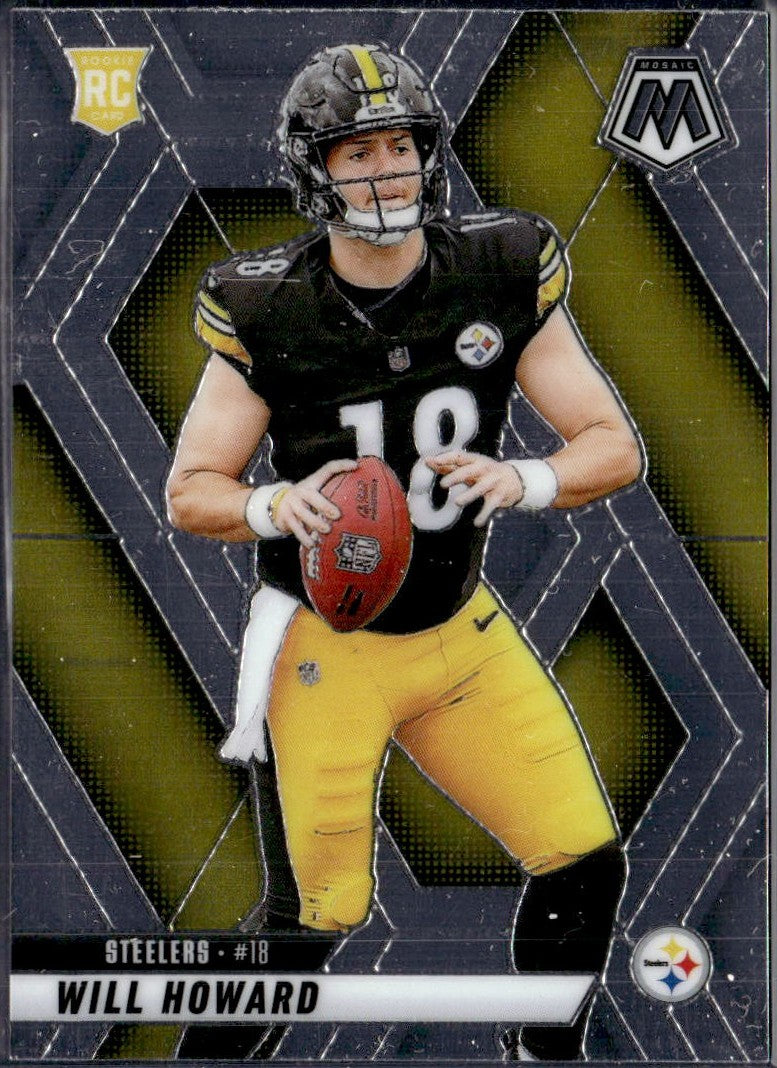 Will Howard RC 2025 Panini Mosaic Rookie #318-1