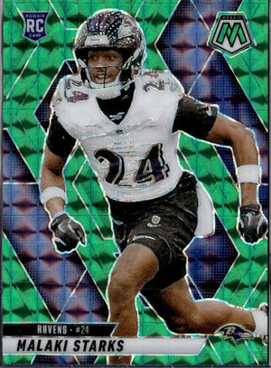 Malaki Starks RC 2025 Panini Mosaic Green Mosaic Rookie #347