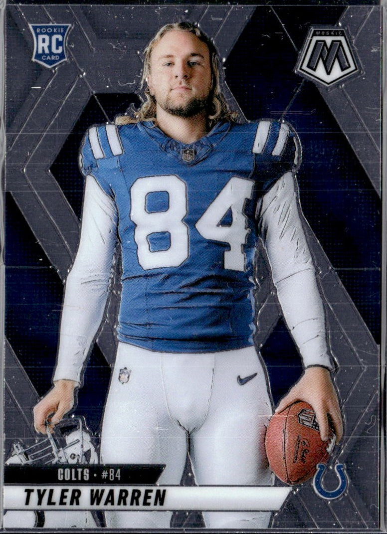 Tyler Warren RC 2025 Panini Mosaic Variation Rookie #281-1
