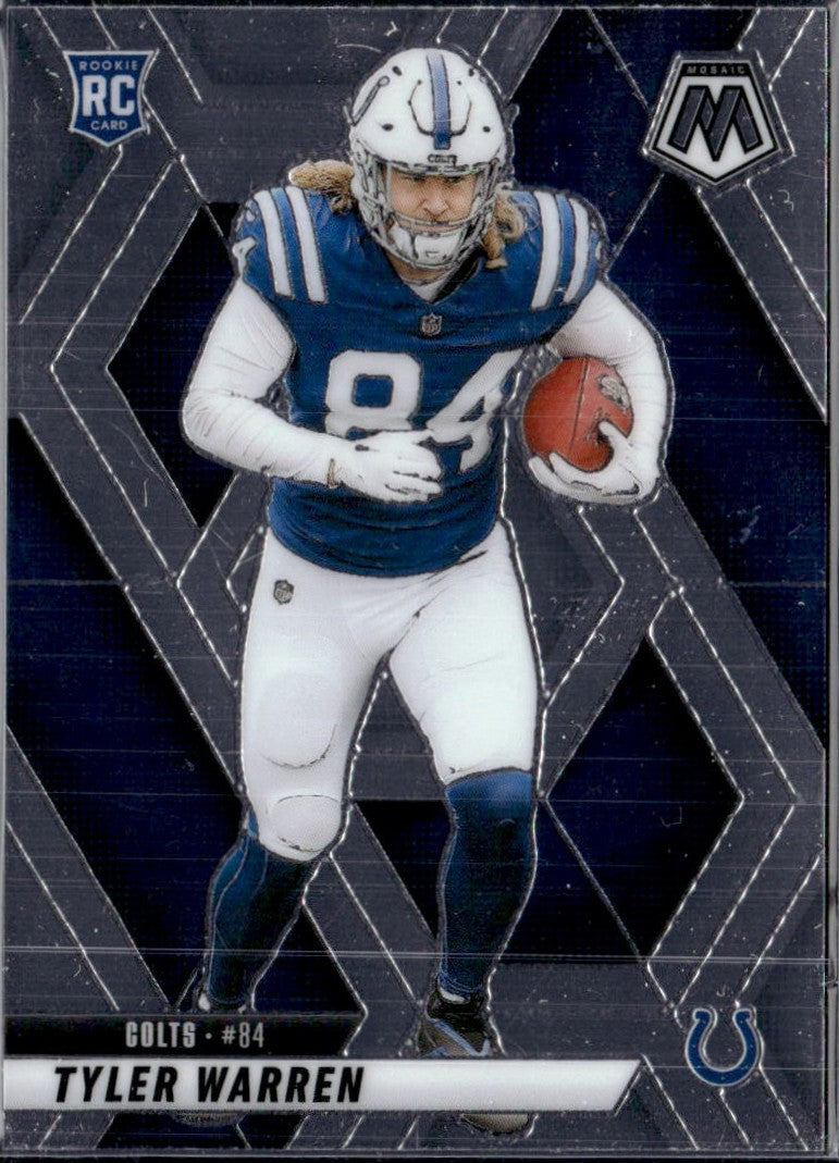 Tyler Warren RC 2025 Panini Mosaic Rookie #354