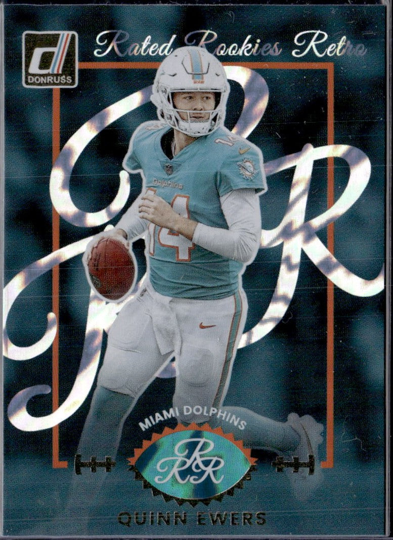 Quinn Ewers RC 2025 Donruss Retro Rated Rookie #13-1