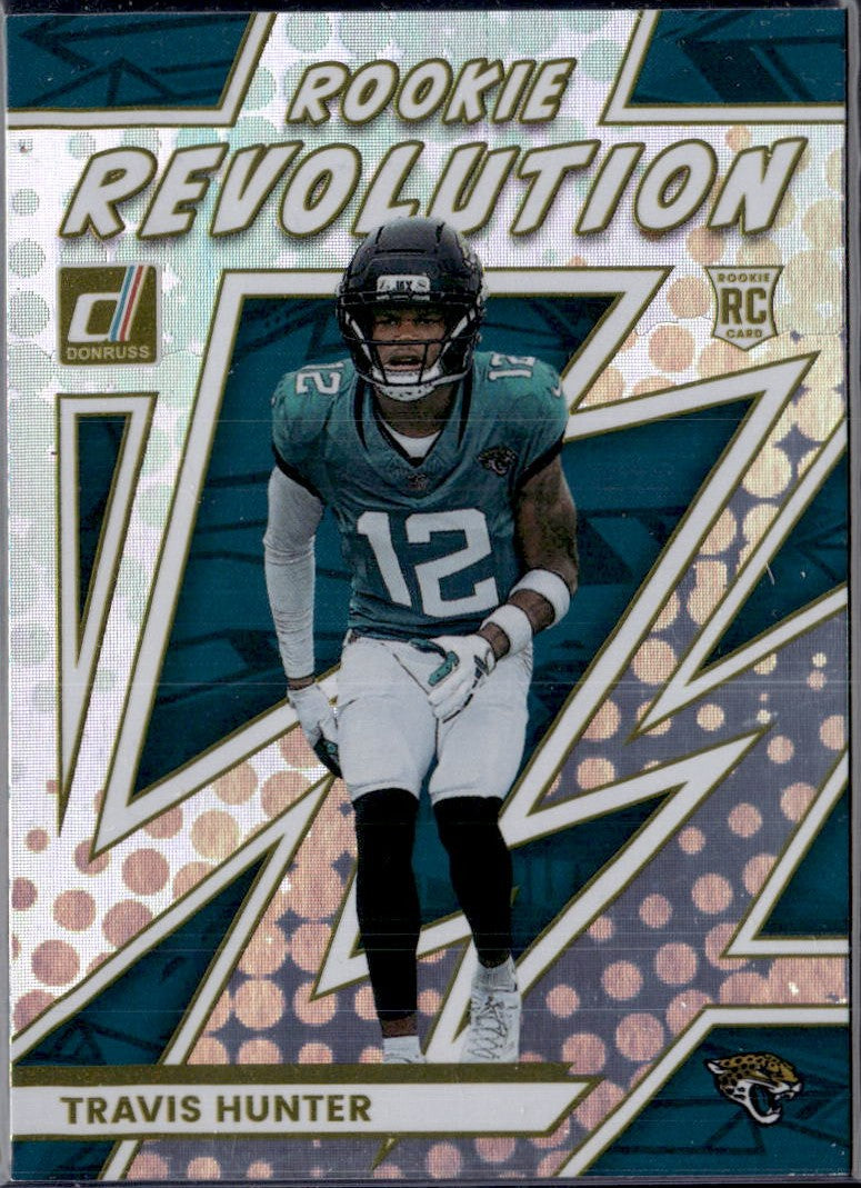 Travis Hunter RC 2025 Donruss Rookie Revolution #32-1