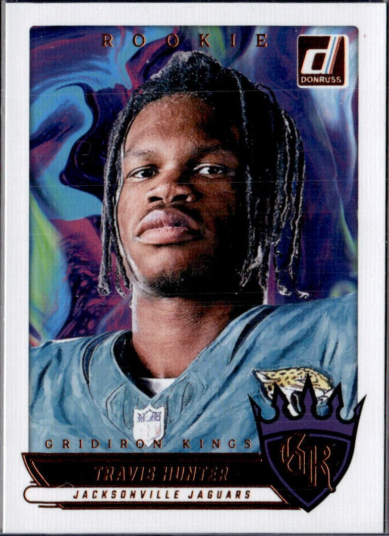 Travis Hunter RC 2025 Donruss Rookie Gridiron Kings