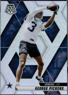 George Pickens 2025 Panini Mosaic Silver Prizm #109-1