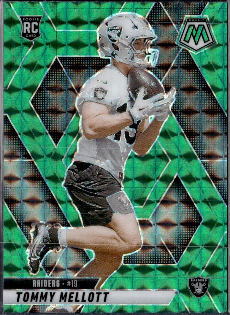 Tommy Mellott RC 2025 Panini Mosaic Green Rookie #389-1