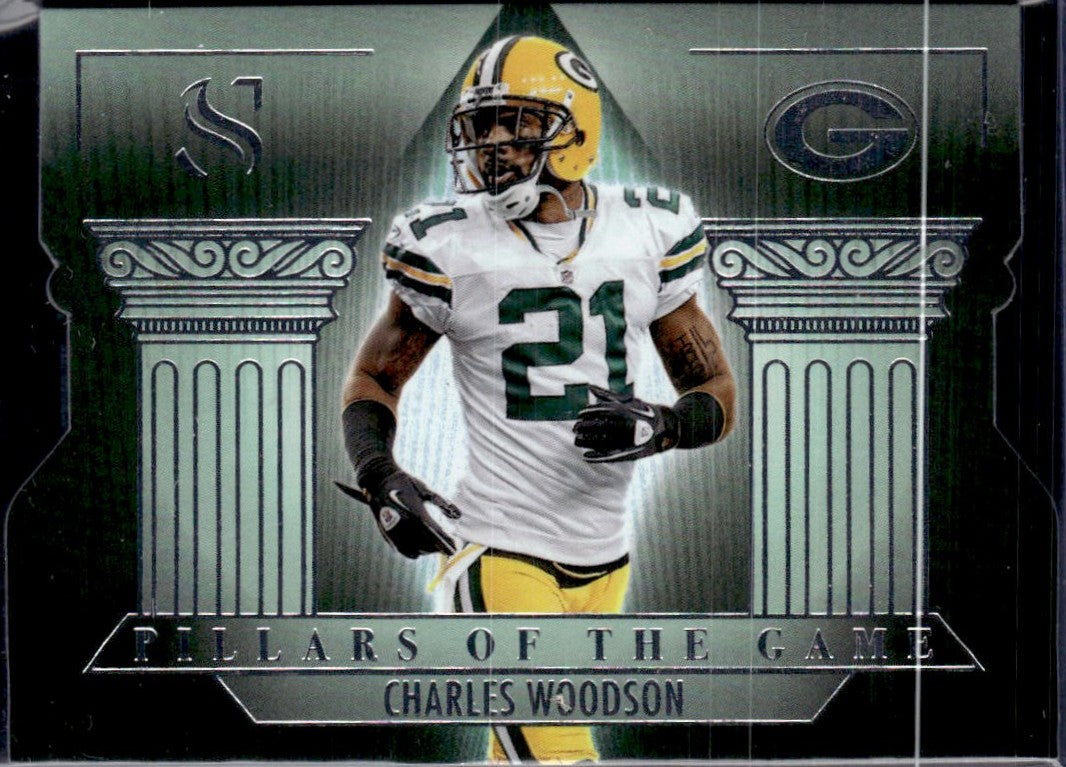 Charles Woodson 2025 Panini Silhouette Pillars Of The Game #28-1