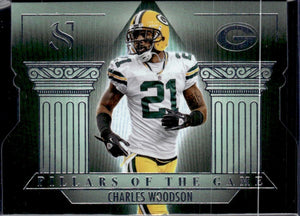 Charles Woodson 2025 Panini Silhouette Pillars Of The Game #28