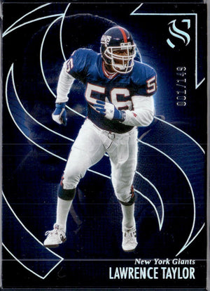 Lawrence Taylor 2025 Panini Silhouette Silver SP 1/149
