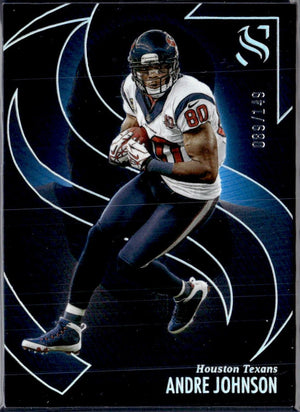 Andre Johnson 2025 Panini Silhouette Silver SP 89/149