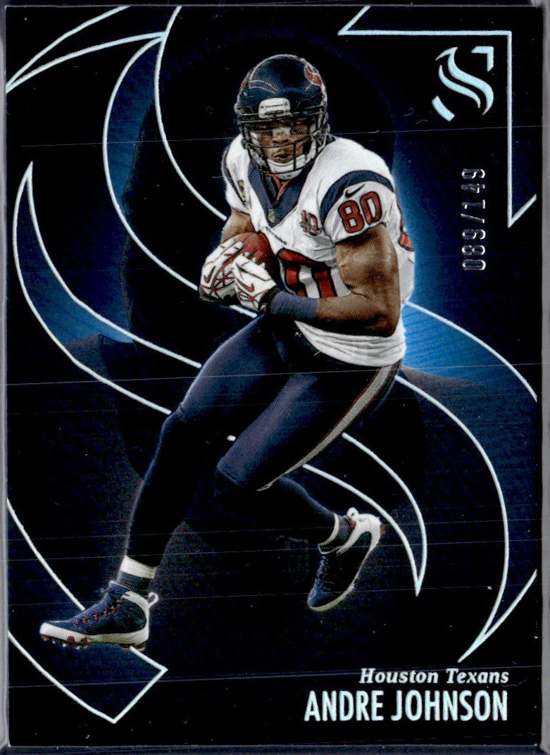 Andre Johnson 2025 Panini Silhouette Silver SP 89/149