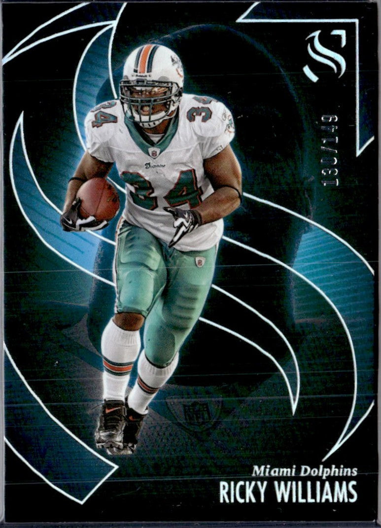 Ricky Williams 2025 Panini Silhouette Silver SP 130/149-1