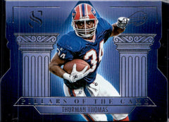 Thurman Thomas 2025 Panini Silhouette Pillars Of The Game #9-1