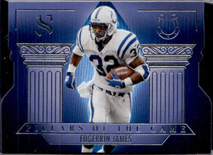 Edgerrin James 2025 Panini Silhouette Pillars Of The Game #39