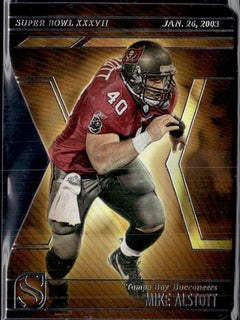 Mike Alstott 2025 Panini Silhouette Super Bowl XXXVII Die Cut #13-1