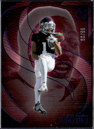 Mario Craver RC 2025 Panini Silhouette Blue Rookie SP 86/99