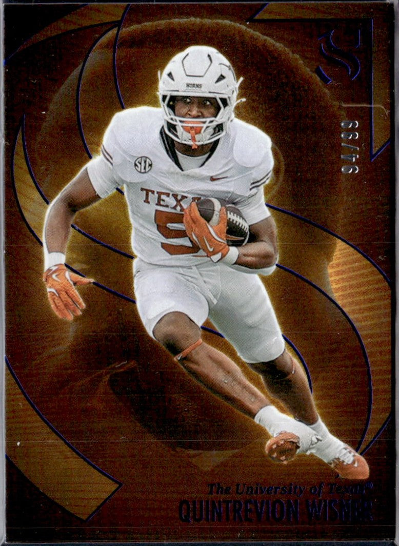Quintrevion Wisner RC 2025 Panini Silhouette Blue Rookie SP 94/99