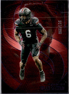 Dylan Stewart RC 2025 Panini Silhouette Purple Rookie SP 99/125-1