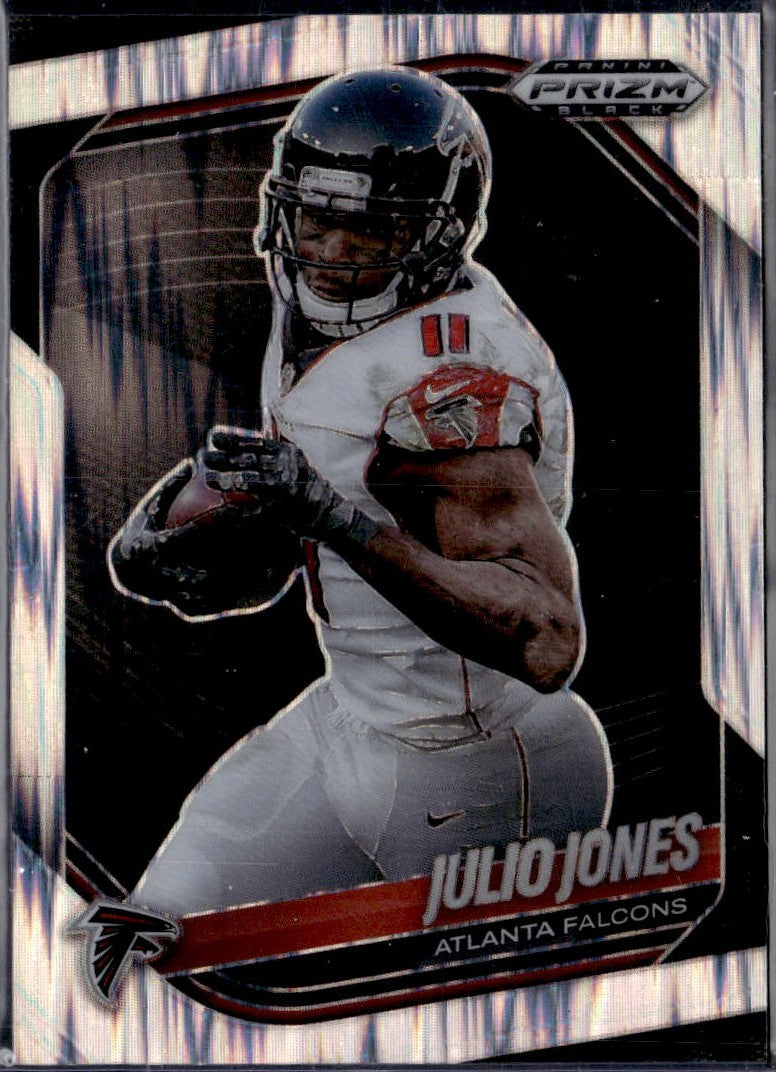 Julio Jones 2025 Panini Prizm Black Skewed SP 192/249-1
