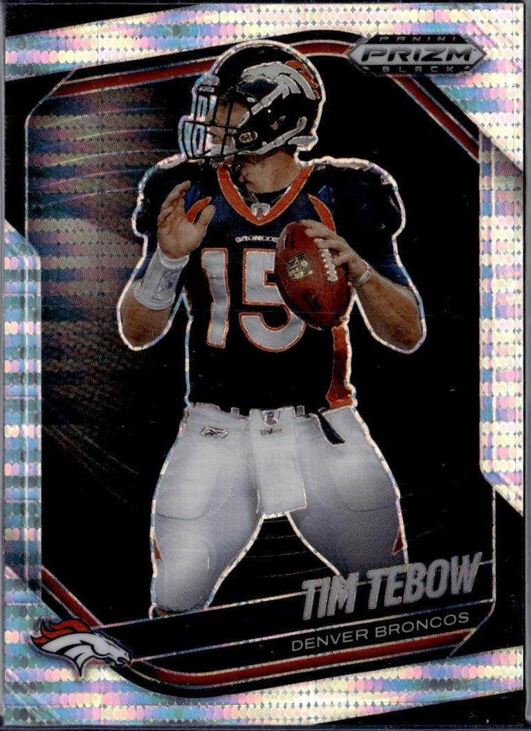 Tim Tebow 2025 Panini Prizm Black Pulsar #54-1