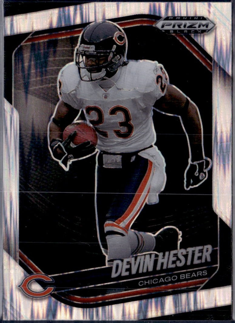 Devin Hester 2025 Panini Prizm Black Stealth SP 165/249-1