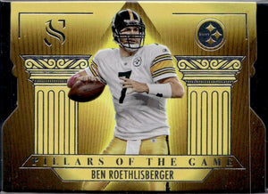 Ben Roethlisberger 2025 Panini Silhouette Pillars Of The Game #30