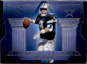 Troy Aikman 2025 Panini Silhouette Pillars Of The Game #23