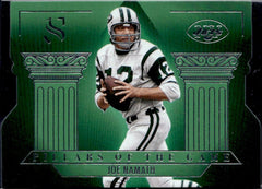 Joe Namath 2025 Panini Silhouette Pillars Of The Game #33-1