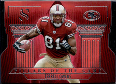 Terrell Owens 2025 Panini Silhouette Pillars Of The Game #20-1