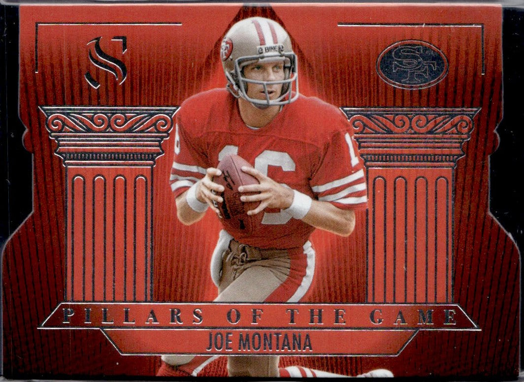 Joe Montana 2025 Panini Silhouette Pillars Of The Game #6-1