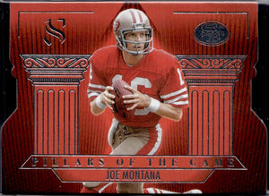 Joe Montana 2025 Panini Silhouette Pillars Of The Game #6