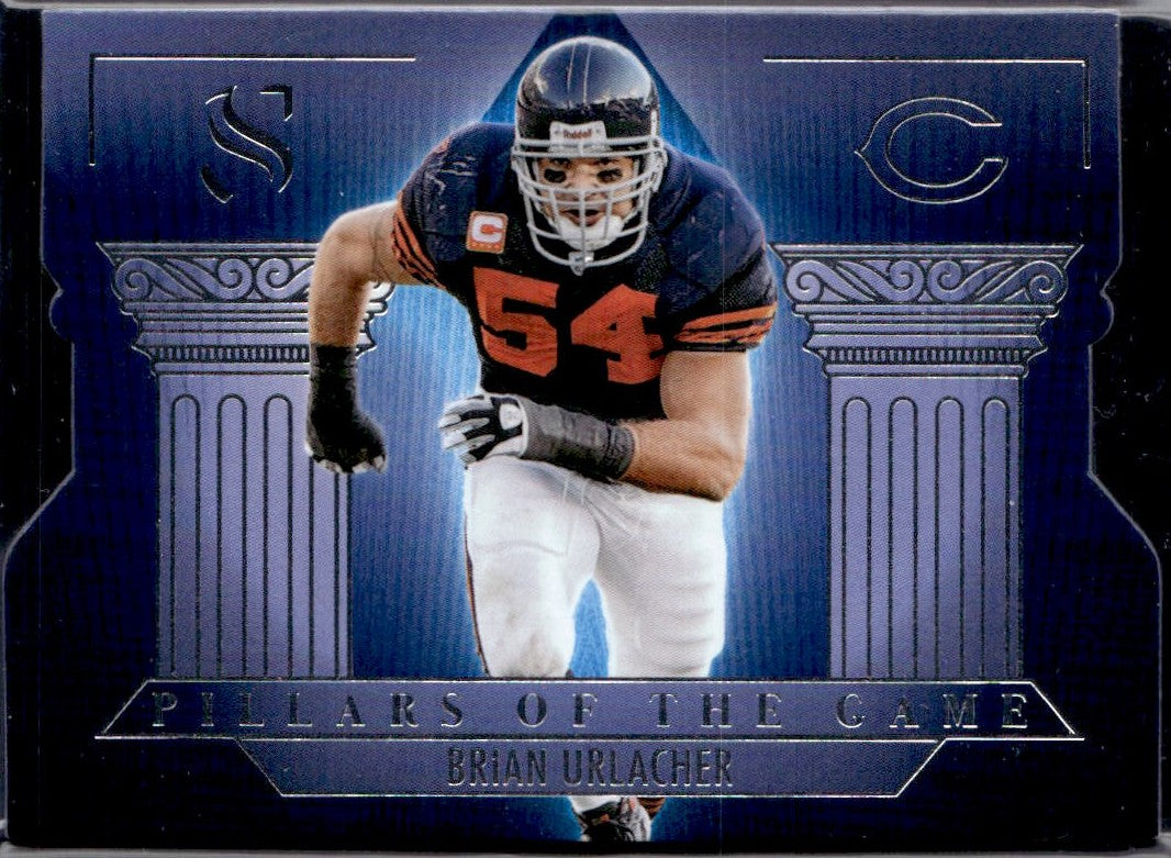 Brian Urlacher 2025 Panini Silhouette Pillars Of The Game #32-1