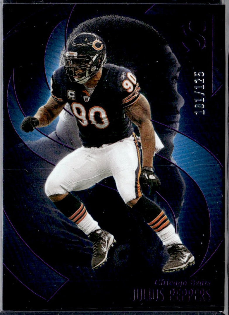 Julius Peppers 2025 Panini Silhouette Purple SP 101/125