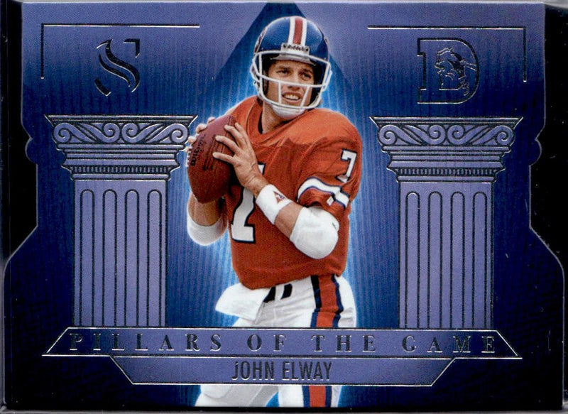 John Elway 2025 Panini Silhouette Pillars Of The Game #27-1